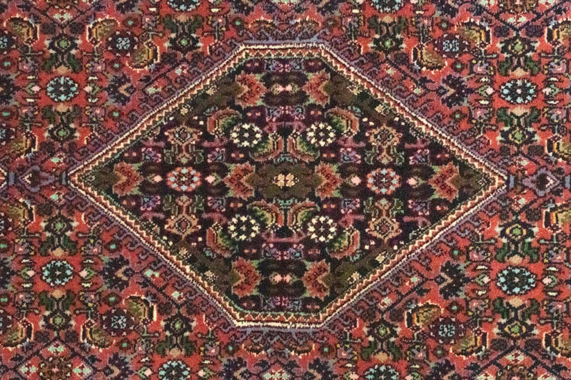 Tapis de couloir Tapis persan - Bidjar - 165 x 62 cm - rouge