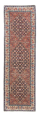 Tapis de couloir Tapis persan - Bidjar - 187 x 56 cm - rouge