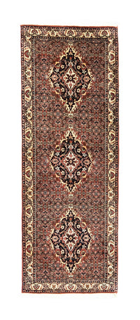Tapis de couloir Tapis persan - Bidjar - 190 x 72 cm - marron