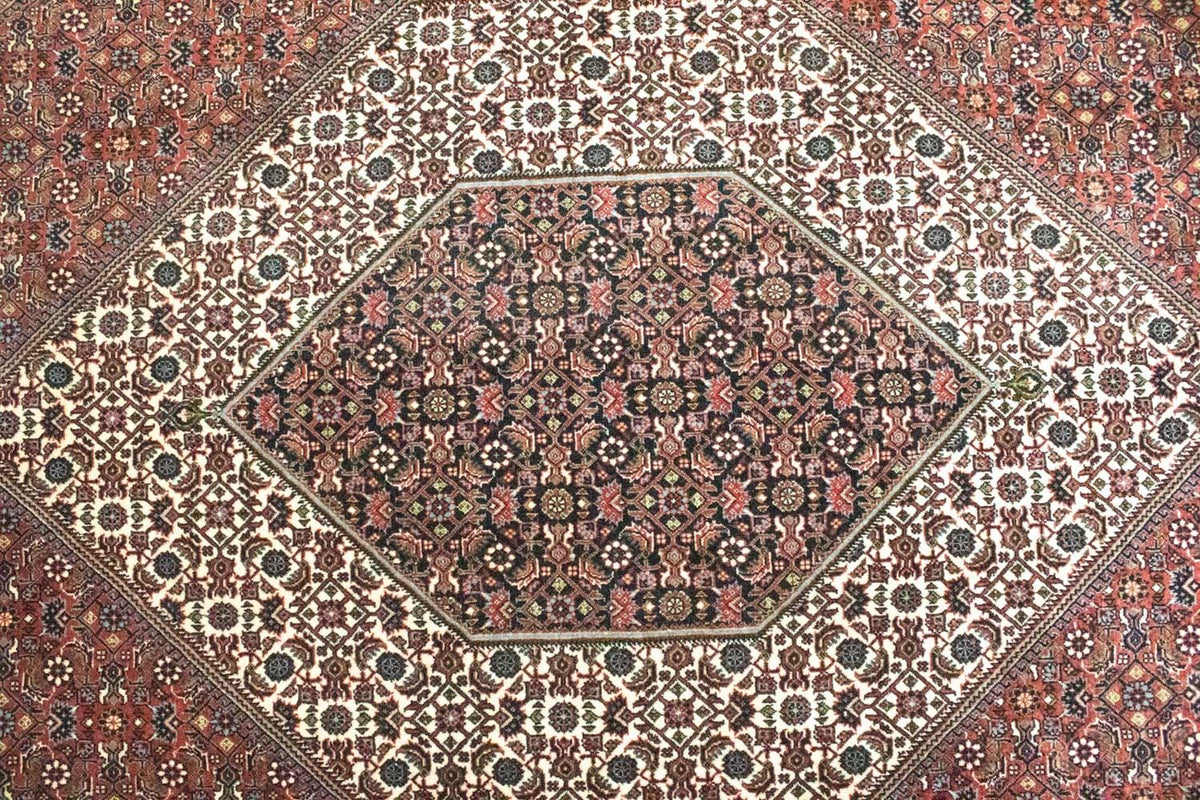 Tapis persan - Bidjar - 300 x 204 cm - rouge