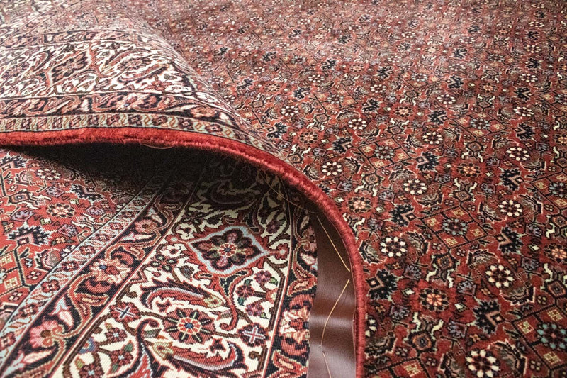 Tapis persan - Bidjar - 300 x 204 cm - rouge