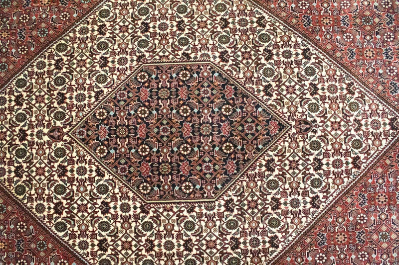 Tapis persan - Bidjar - 295 x 206 cm - rouge