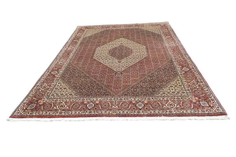 Tapis persan - Bidjar - 295 x 206 cm - rouge