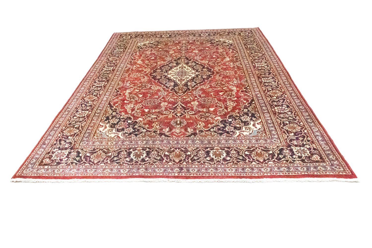 Tapis persan - Keshan - 292 x 190 cm - rouge