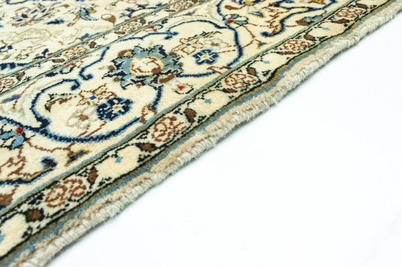 Tapis persan - Keshan - 222 x 146 cm - beige