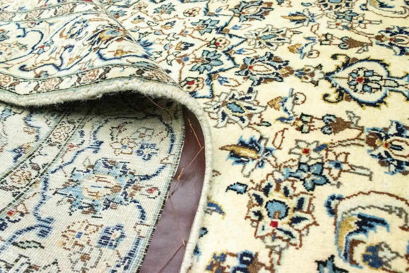 Tapis persan - Keshan - 222 x 146 cm - beige