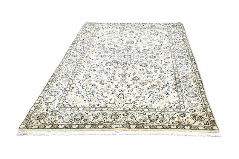 Tapis persan - Keshan - 222 x 146 cm - beige