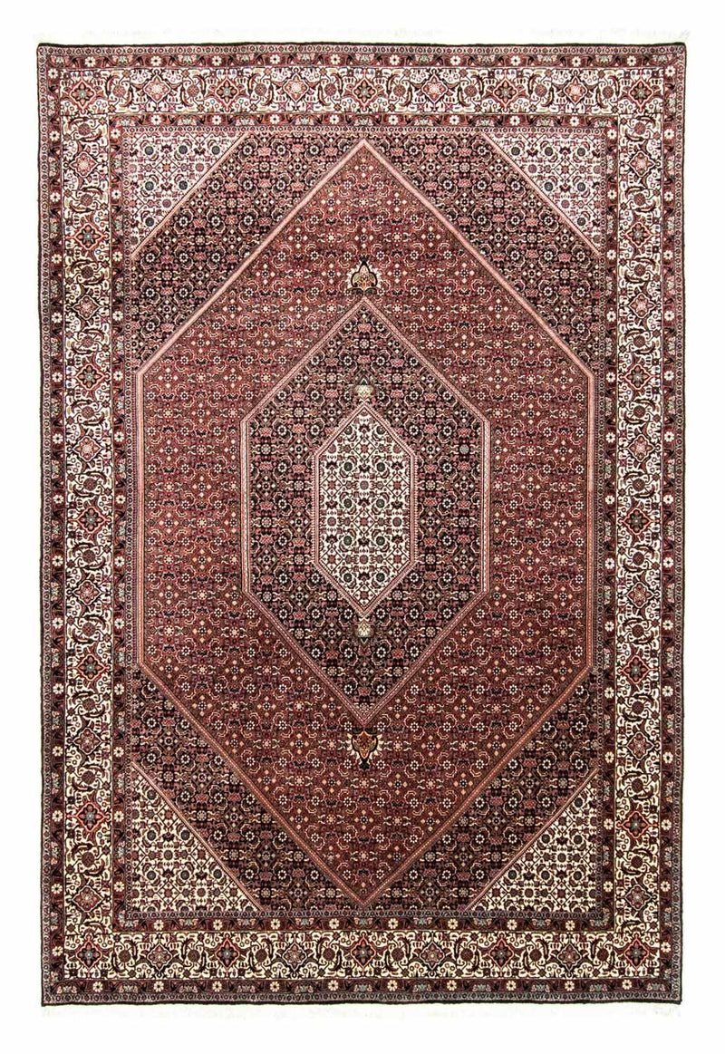 Tapis persan - Bidjar - 303 x 204 cm - rouge