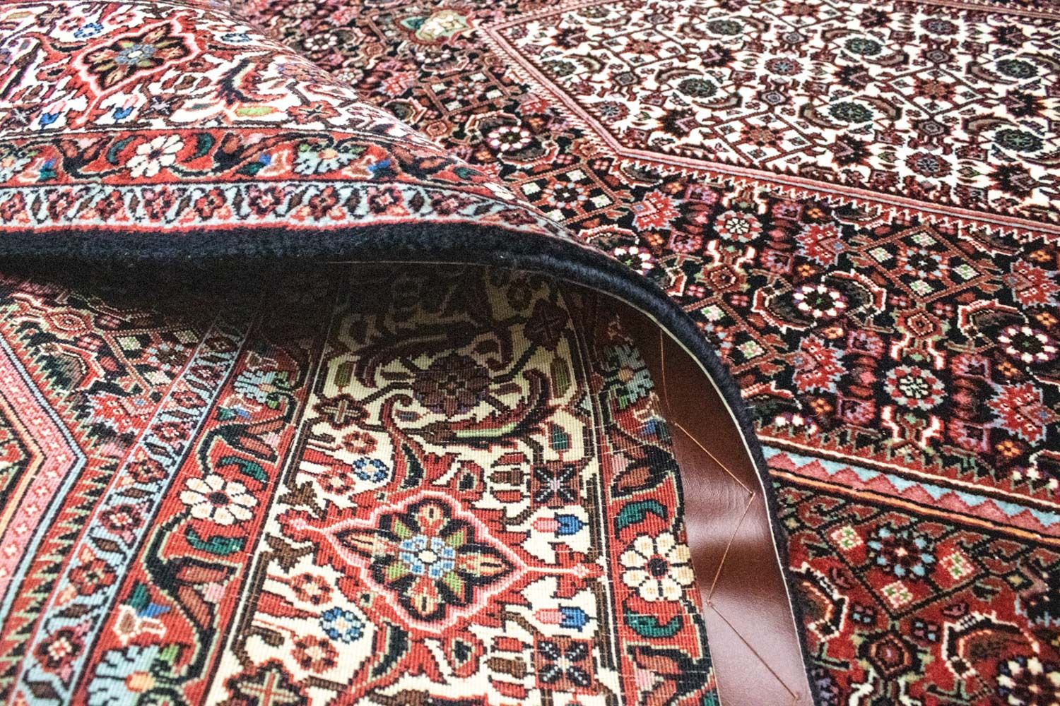 Tapis persan - Bidjar - 303 x 204 cm - rouge