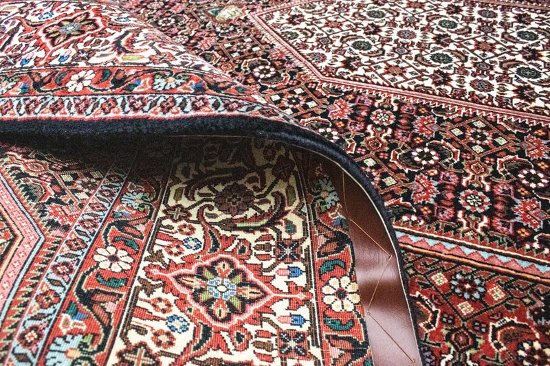 Tapis persan - Bidjar - 303 x 204 cm - rouge