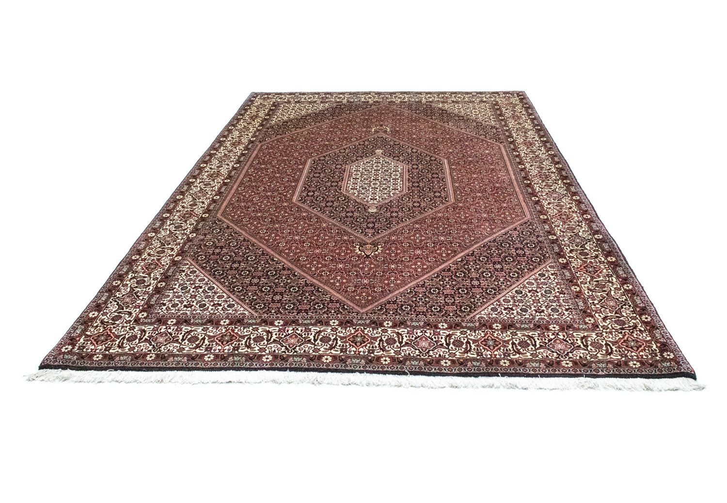 Tapis persan - Bidjar - 303 x 204 cm - rouge