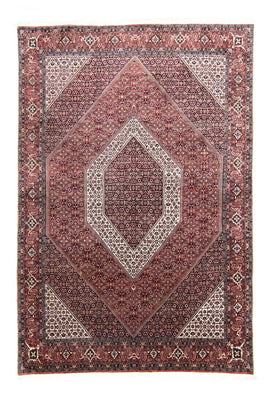 Tapis persan - Bidjar - 300 x 200 cm - rouge