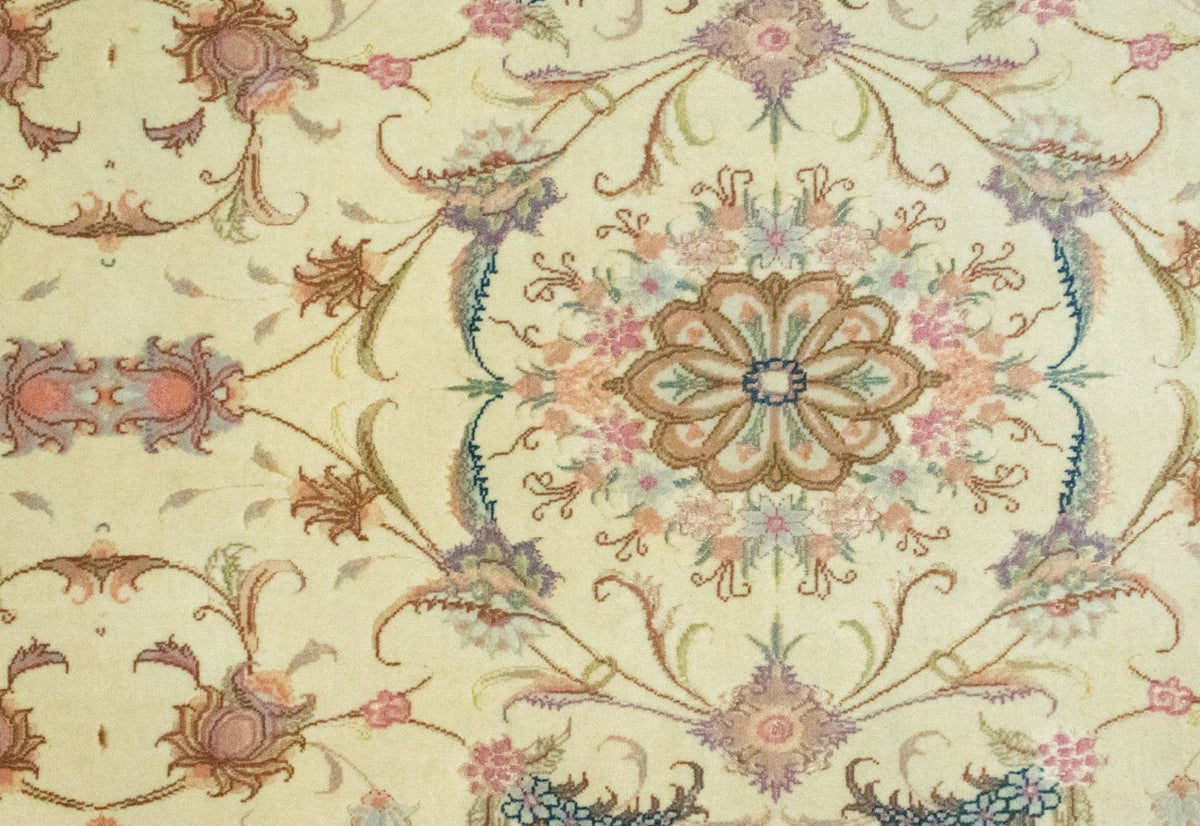 Tapis de couloir Tapis persan - Bidjar - 294 x 87 cm - beige