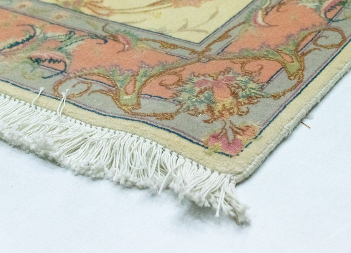 Tapis de couloir Tapis persan - Bidjar - 294 x 87 cm - beige