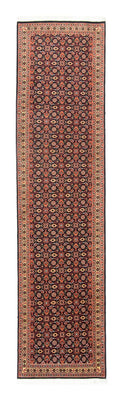 Tapis de couloir Tapis persan - Bidjar - 300 x 73 cm - bleu foncé
