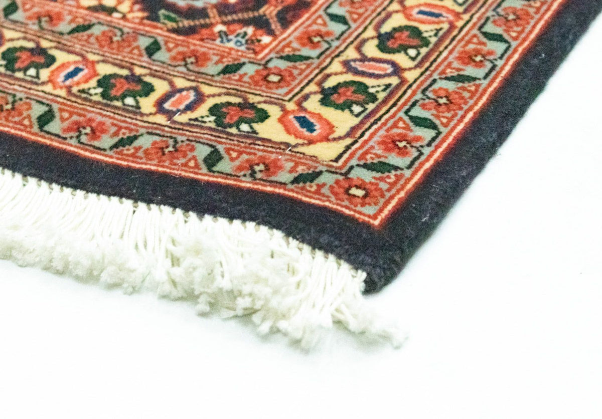 Tapis de couloir Tapis persan - Bidjar - 300 x 73 cm - bleu foncé