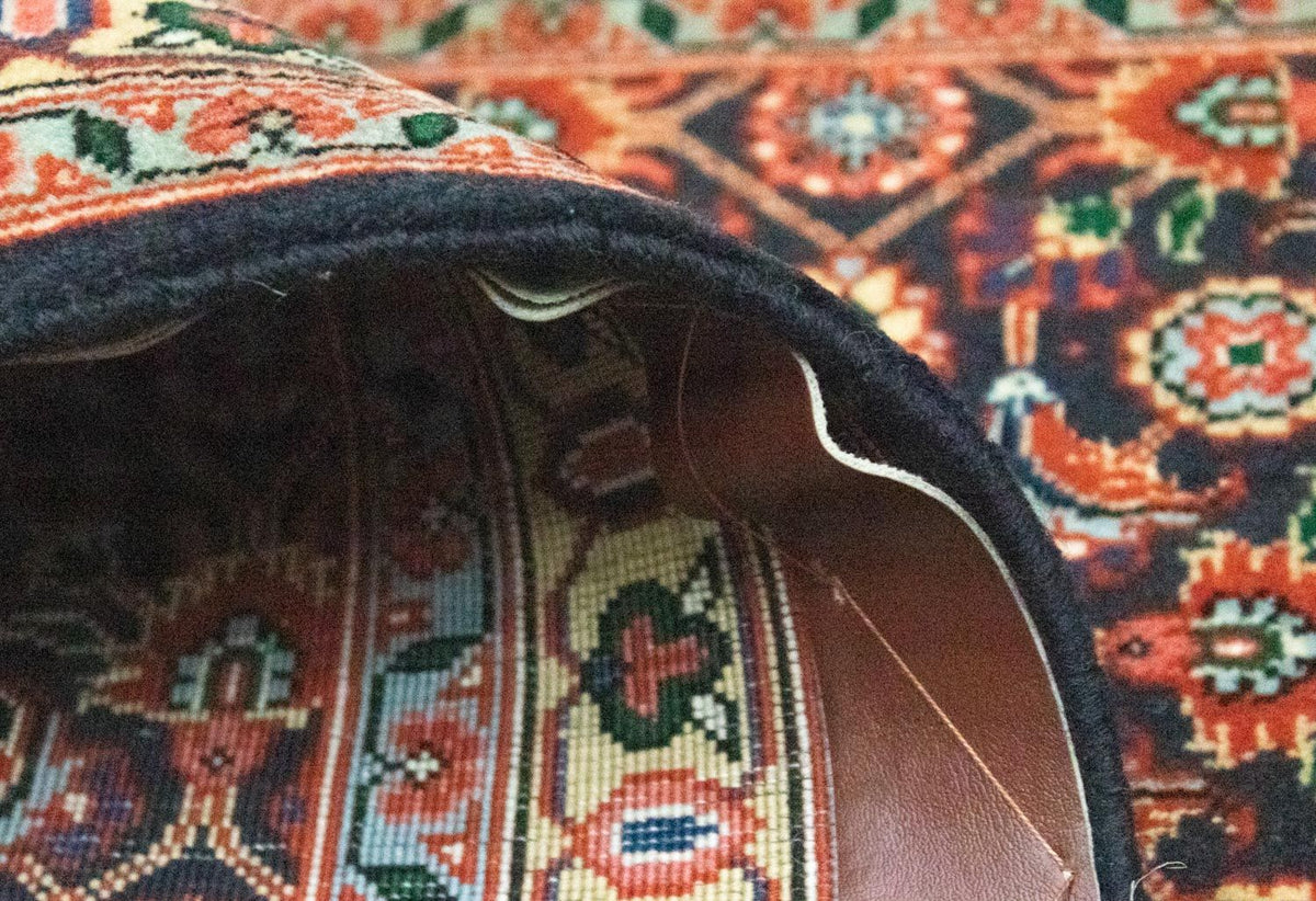 Tapis de couloir Tapis persan - Bidjar - 300 x 73 cm - bleu foncé