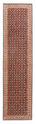 Tapis de couloir Tapis persan - Bidjar - 300 x 75 cm - bleu