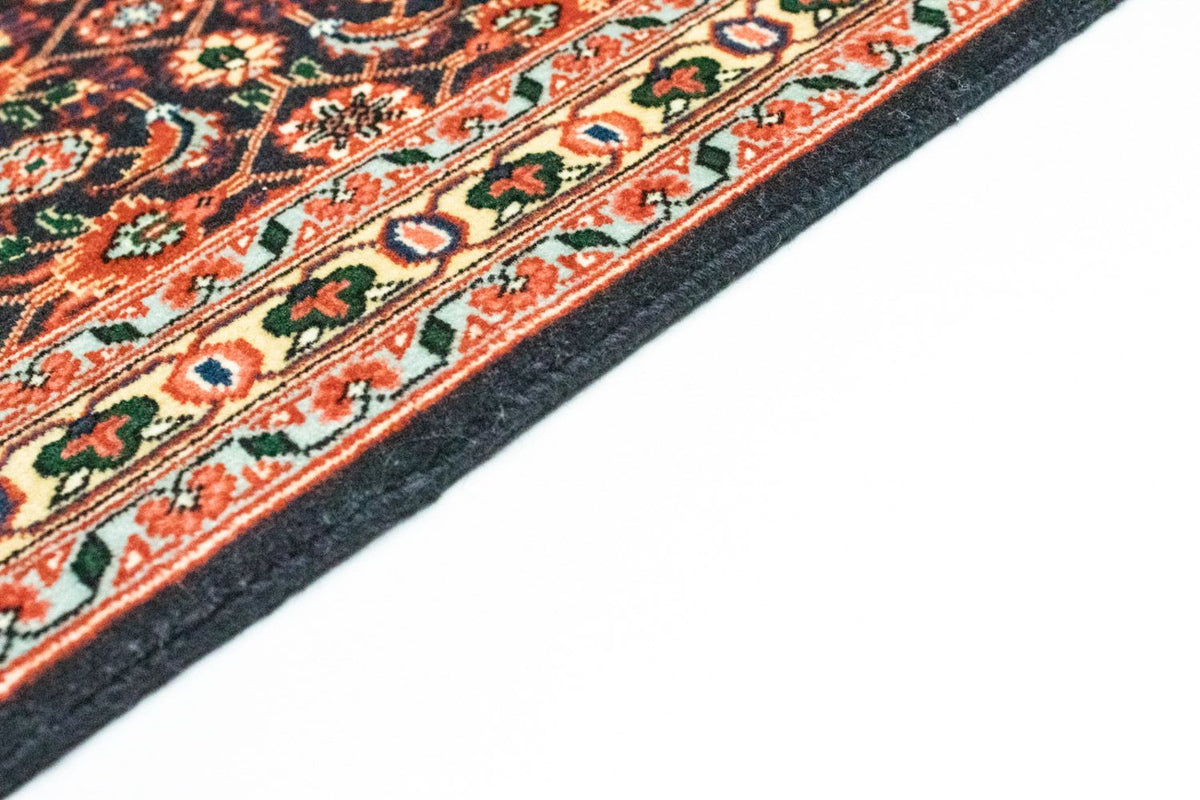 Tapis de couloir Tapis persan - Bidjar - 300 x 75 cm - bleu