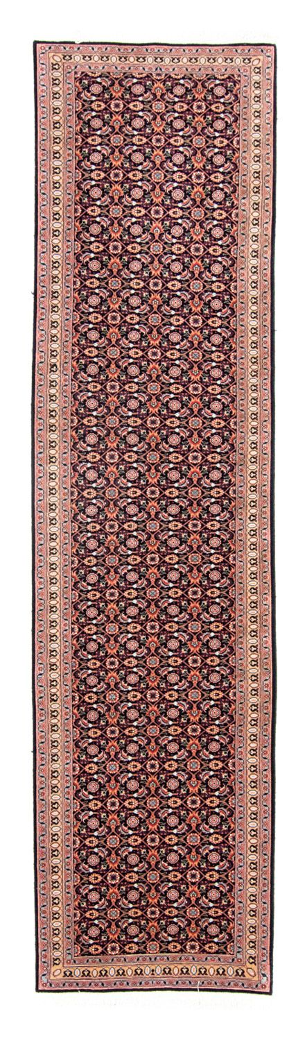 Tapis de couloir Tapis persan - Tabriz - Royal - 297 x 72 cm - bleu