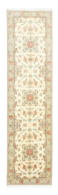 Tapis de couloir Tapis persan - Tabriz - Royal - 338 x 89 cm - beige – product image