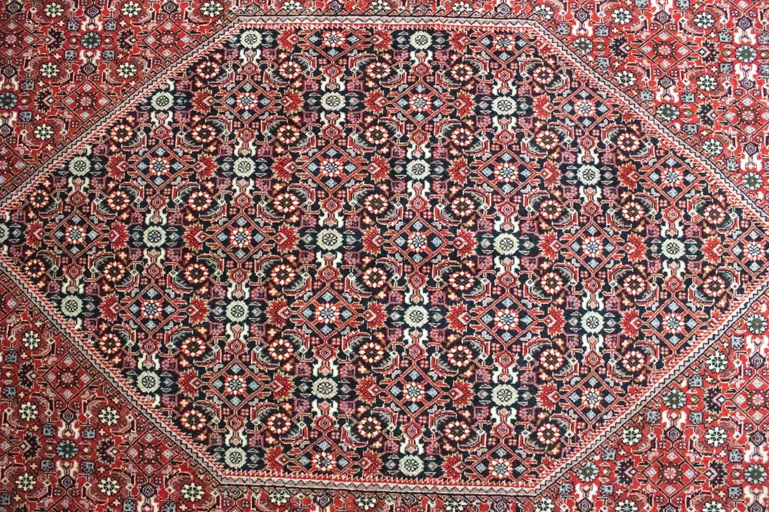 Tapis persan - Bidjar - 308 x 200 cm - rouge