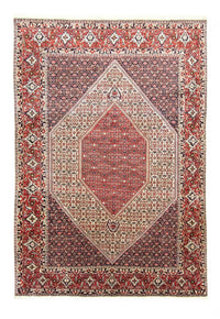 Tapis persan - Bidjar - 302 x 203 cm - rouge