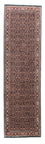 Tapis de couloir Tapis persan - Bidjar - 298 x 84 cm - bleu