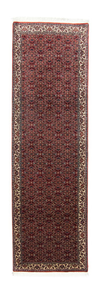 Tapis de couloir Tapis persan - Bidjar - 297 x 90 cm - rouge