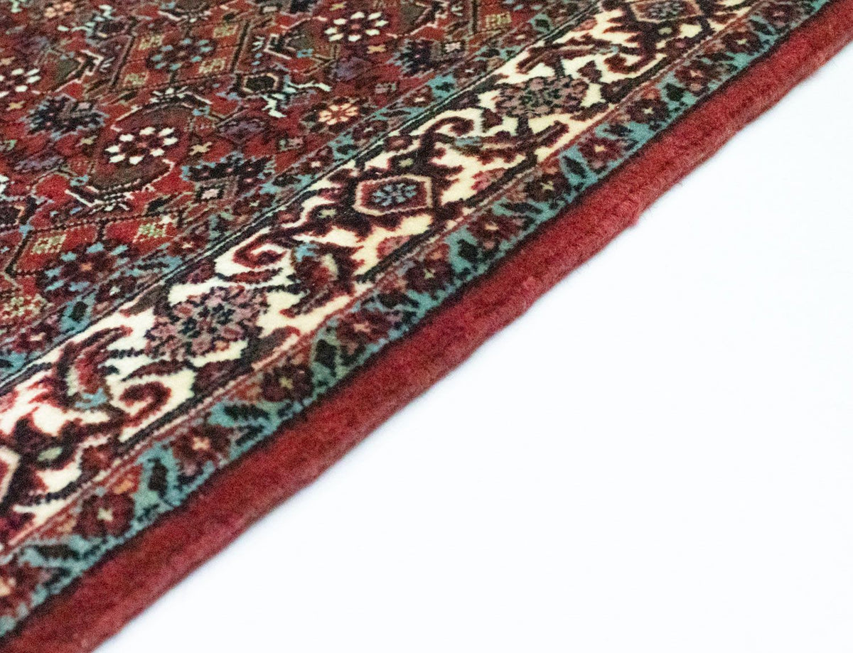 Tapis de couloir Tapis persan - Bidjar - 297 x 90 cm - rouge
