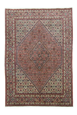 Tapis persan - Bidjar - 252 x 175 cm - bleu