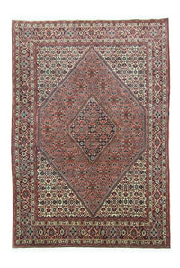 Tapis persan - Bidjar - 252 x 175 cm - bleu