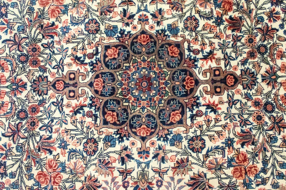 Tapis persan - Bidjar - 202 x 145 cm - beige