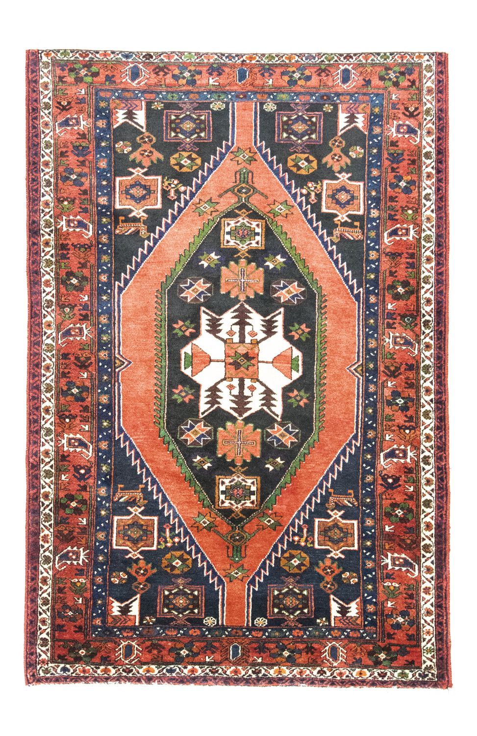 Tapis persan - Bidjar - 207 x 140 cm - colorée