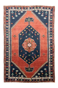 Tapis persan - Nomadic - 300 x 197 cm - rouge