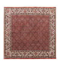 Tapis persan - Bidjar carré  - 203 x 201 cm - rouge