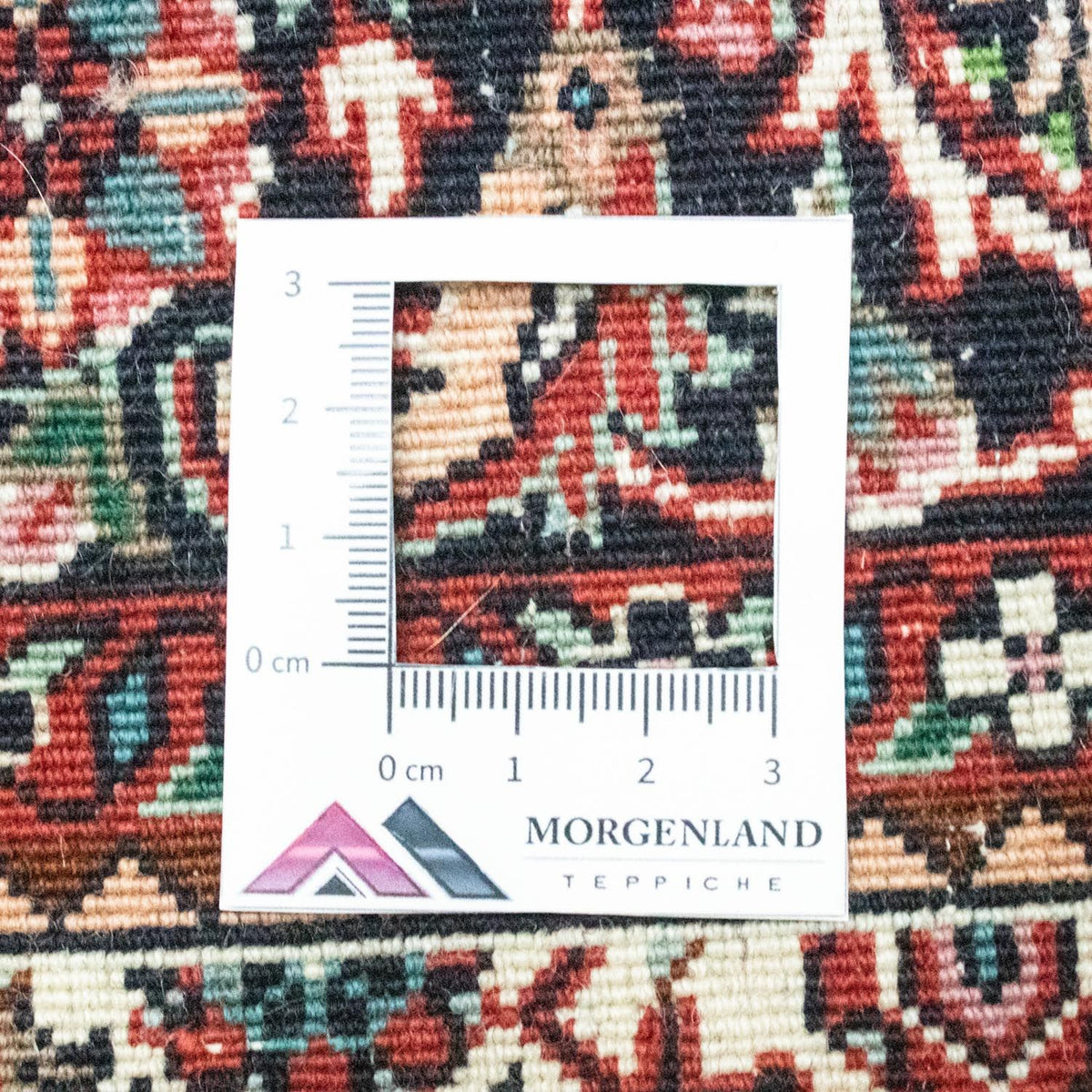 Tapis de couloir Tapis persan - Bidjar - 288 x 85 cm - beige