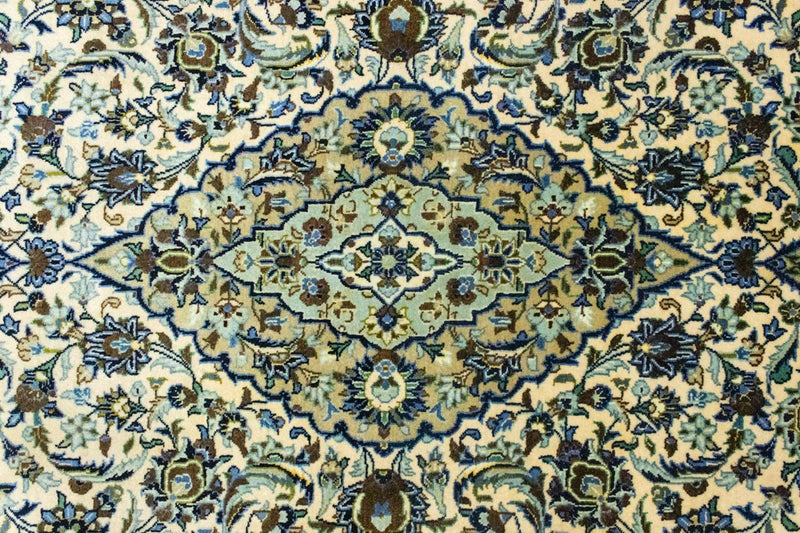 Tapis persan - Keshan - 230 x 137 cm - beige