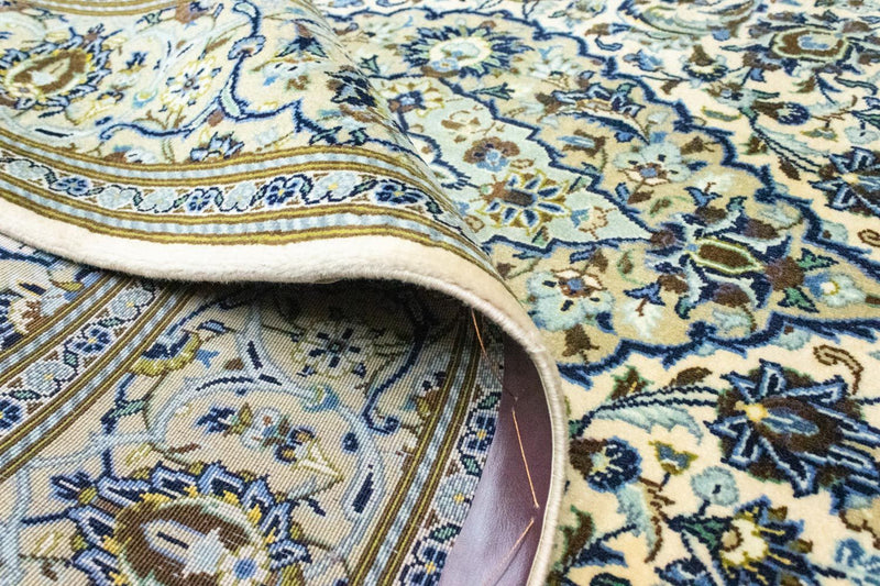 Tapis persan - Keshan - 230 x 137 cm - beige