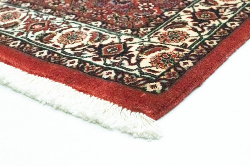 Tapis de couloir Tapis persan - Bidjar - 340 x 88 cm - rouge