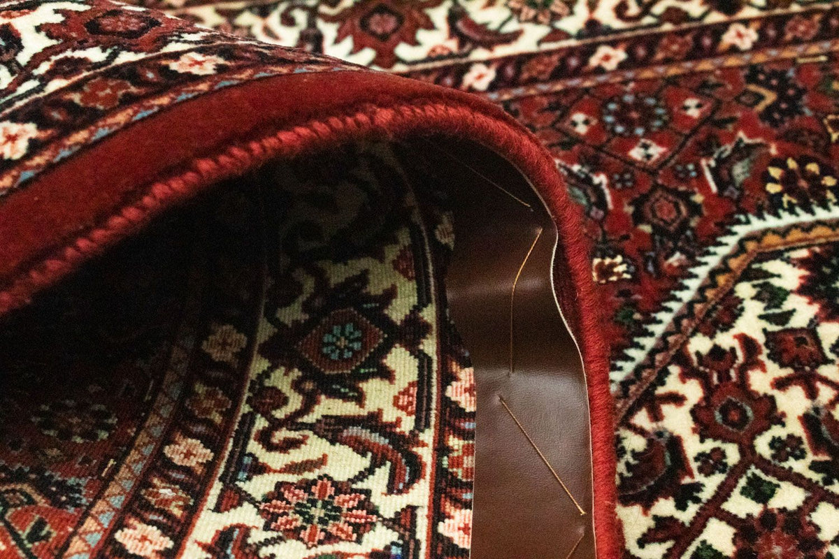 Tapis de couloir Tapis persan - Bidjar - 226 x 75 cm - rouge