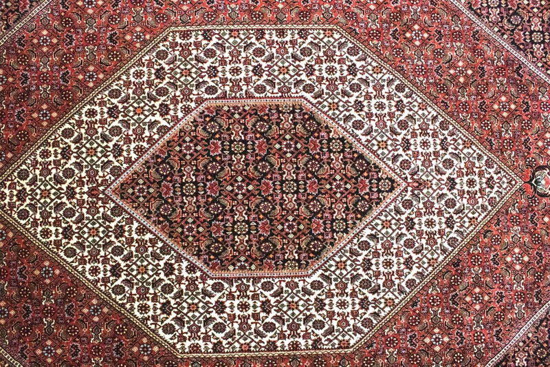 Tapis persan - Bidjar - 300 x 207 cm - rouge