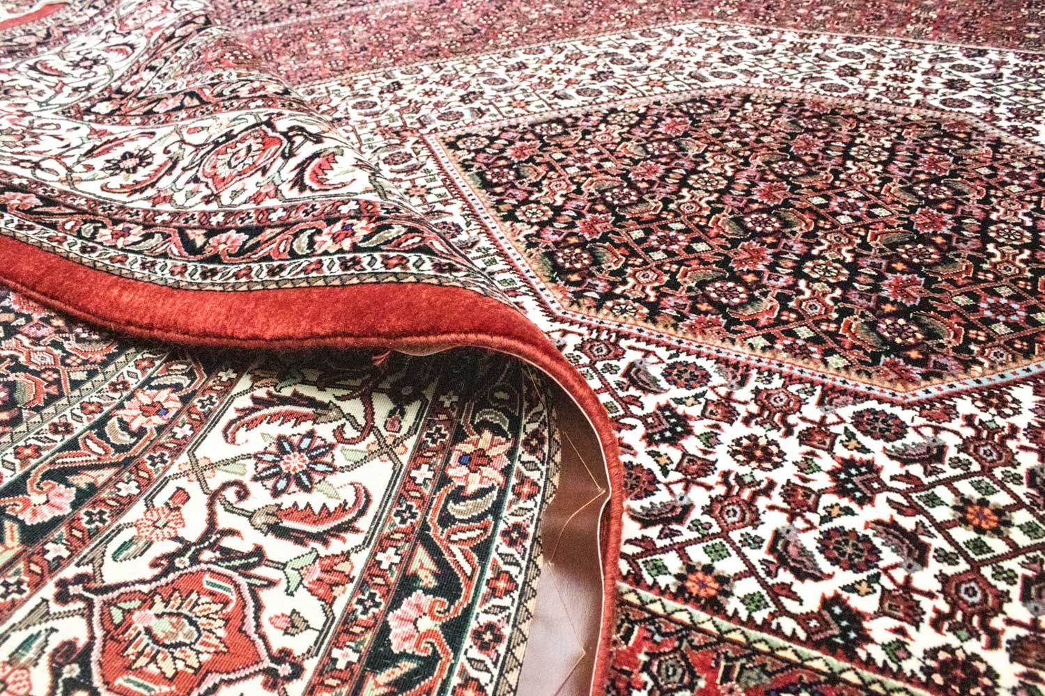 Tapis persan - Bidjar - 300 x 207 cm - rouge