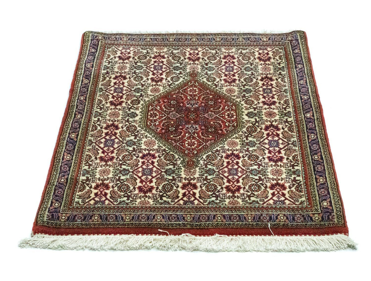 Tapis persan - Bidjar - 89 x 72 cm - beige