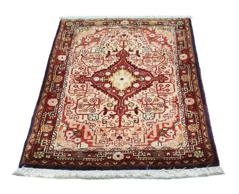 Tapis persan - Classique - 101 x 65 cm - rouge clair