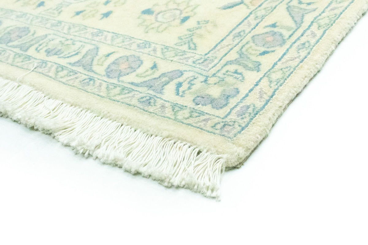 Tapis de couloir Tapis persan - Nain - 250 x 72 cm - blanc naturel