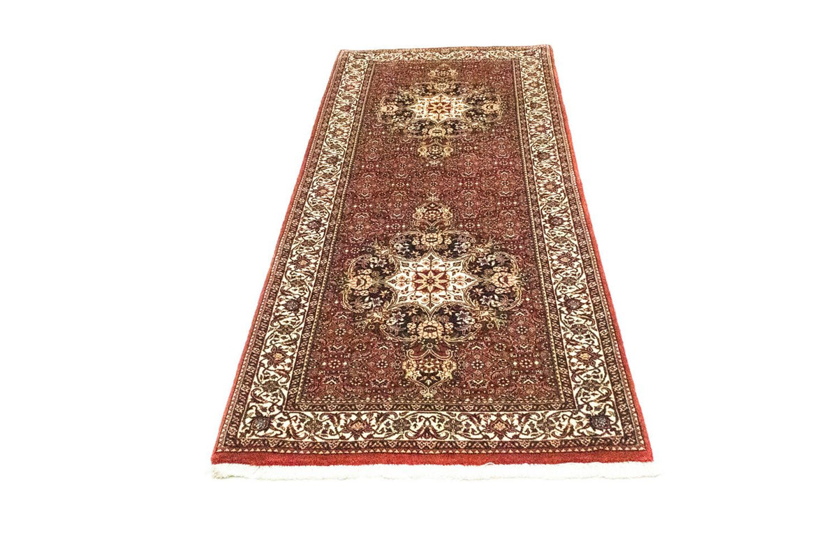 Tapis de couloir Tapis persan - Bidjar - 216 x 85 cm - rouge