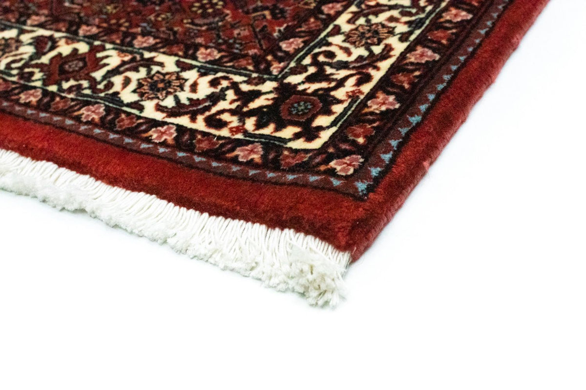 Tapis de couloir Tapis persan - Bidjar - 230 x 78 cm - rouge vin