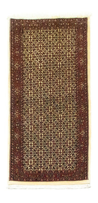 Tapis de couloir Tapis persan - Bidjar - 190 x 80 cm - beige