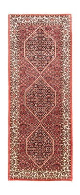 Tapis de couloir Tapis persan - Bidjar - 195 x 75 cm - rouge